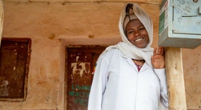 Taimy is a health extension worker specialising in nutrition and healthcare initiatives for mothers and children in Beyeda, Amhara. Photo: Eugene Ikua/Concern Worldwide.