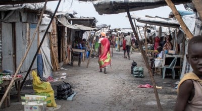 Bentiu displacement site in South Sudan's Unity State. Photo: Jon Hozier-Byrne/Concern Worldwide