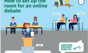 Online Debates Room Setup - Concern Primary Debates