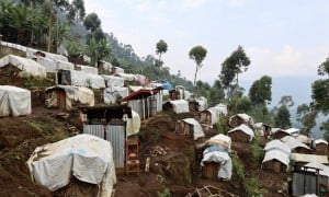 An IDP camp in DRC. Photo Concern Worldwide.