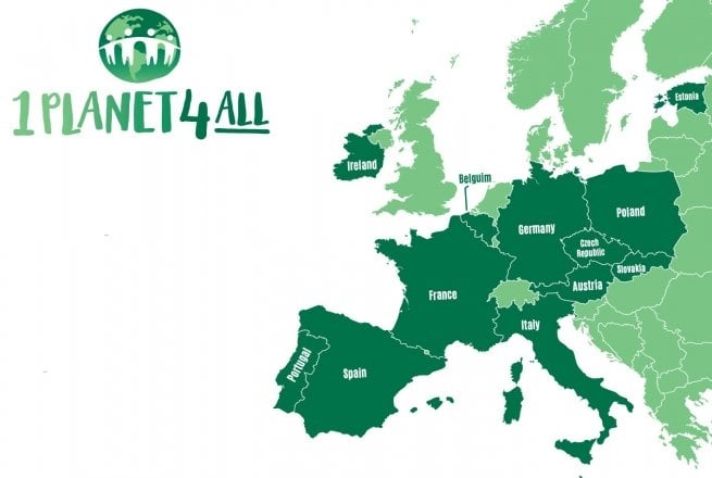 1PLANET4ALL operates in 12 European Countries.