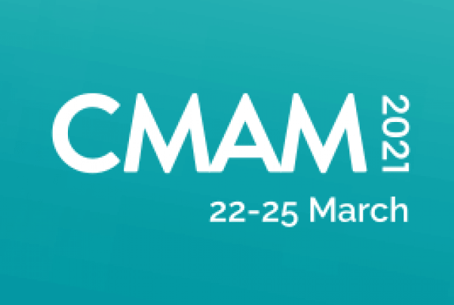CMAM2021 virtual conference logo