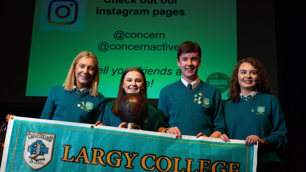 Monaghan Students Are New All Ireland Concern Debates Champions Concern Worldwide