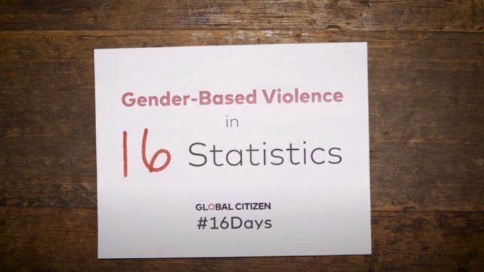 GBV in 16 Statistics