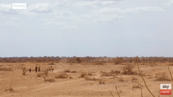 Sky News report on the East Africa drought